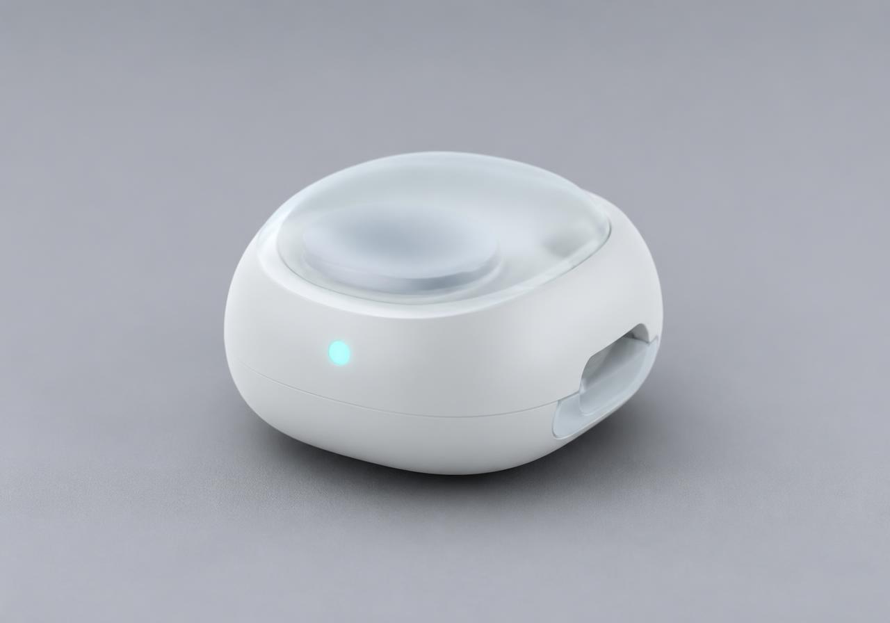 TayaPulse RF applicator pod on a neutral studio surface